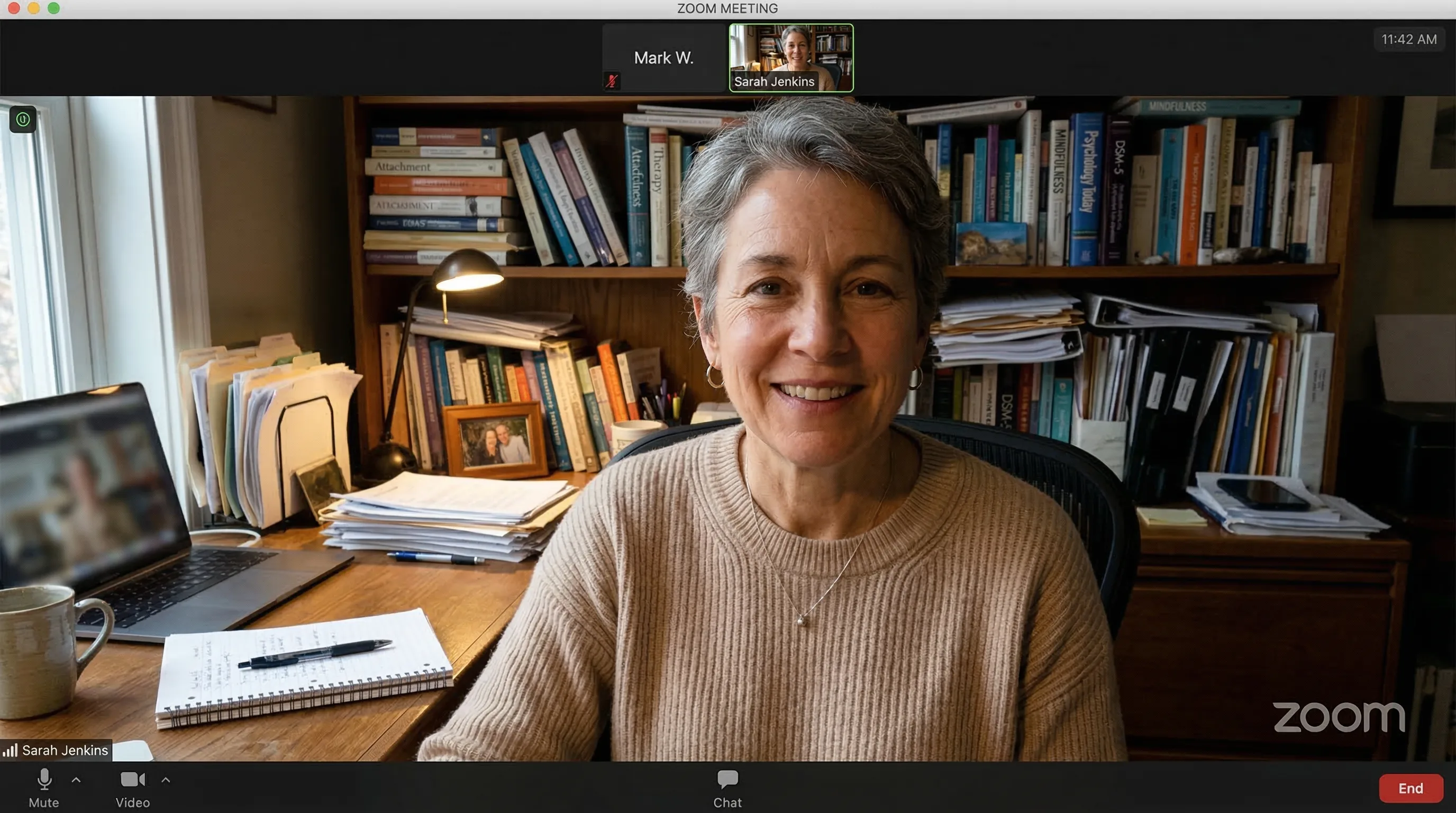 Dr. Margaret Ellison - before BackgroundPro